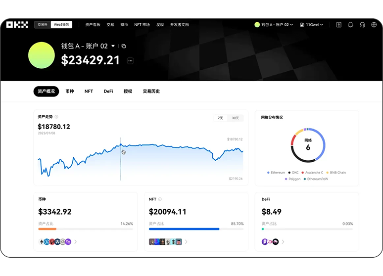 web3交易所下载页面展示